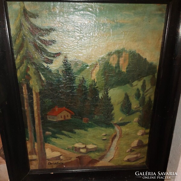 Barabás jelzéssel olaj / vászon 65x50cm