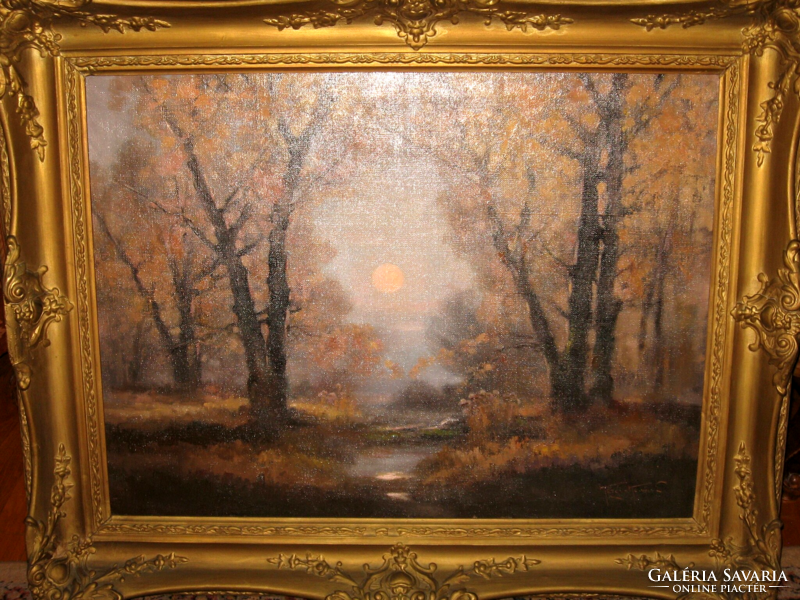 GARANTÁLTAN EREDETI CSODÁS KÉZDI KOVÁCS LÁSZLÓ / 1864-1942 / TÁJKÉP