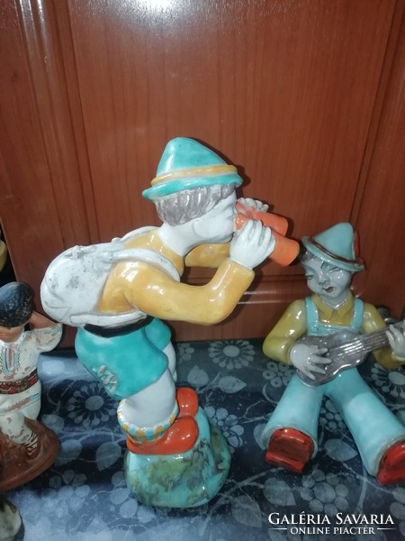 H Ráhmer Mária (1911-1998) Ceramic Boy 27 cm Tall, Perfect Condition