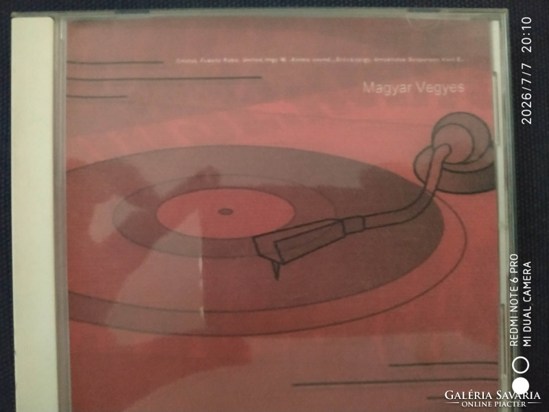 CD Lemez Fekete Pákó, Crystal, Anima sound system és mások