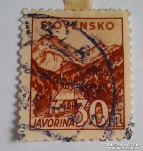 1940-1943 Hegyi tájak