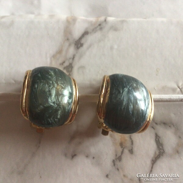 Special marble-effect beautiful Art Deco clip
