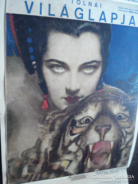 Art deco címlapok és sztárok Fedák Sári, Leni Riefenstahl, stb. 20-as évek Tolnaiból