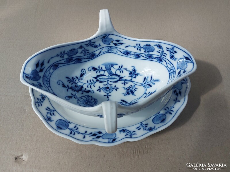 Meisseni porcelán szószos tál