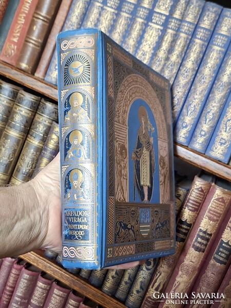 1929-bibliofil Dr Révay József: ÁRPÁDOK VIRÁGA-SZENT IMRE HERCEG  -!  FRANKLIN