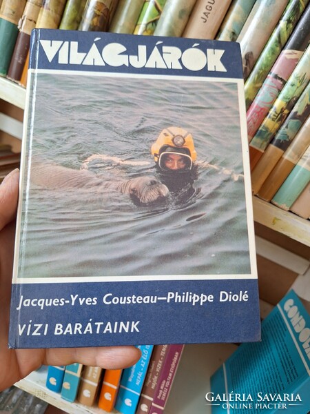 1980-VILÁGJÁRÓK 135-COUSTEAU / DIOLÉ: VIZI BARÁTAINK -GONDOLAT K.