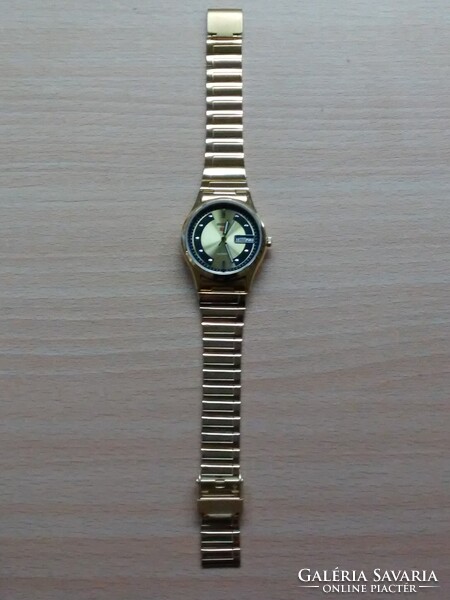 SEIKO aranyozott automata karóra, szép állapotú, jól működő.