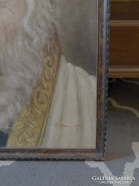Ismeretlen rabbi portré - ismeretlen festőtől 29x39 cm