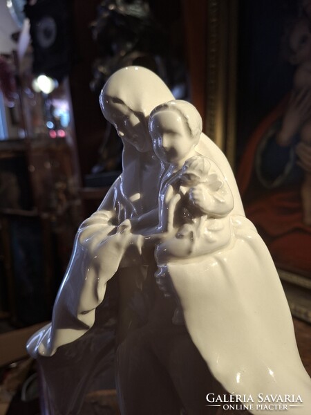 WIENER WERKSTATTE KERÁMIA MADONNA 1923. 41-ES FORMASZÁM