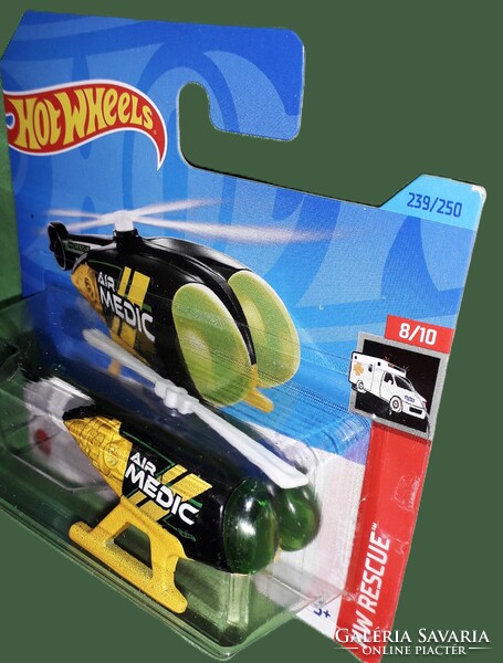 2023. MATTEL - HOT WHEELS - HW RESCUE - SKYFIRE - 1 :64 fém helikopter/ kisautó a képek szerint