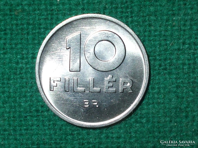 10 Fillér 1991 ! Nem Volt Forgalomban ! Verdefényes !