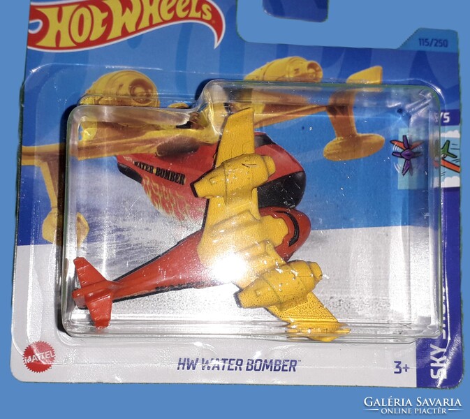 2023. MATTEL - HOT WHEELS - HW SKY SHOW -HW WATER BOMBER - 1 :64 fém repülő/ kisautó a képek szerint
