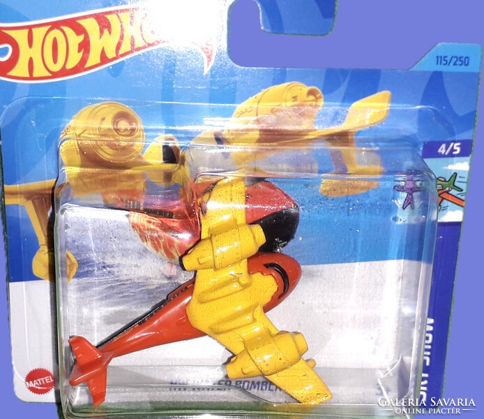 2023. MATTEL - HOT WHEELS - HW SKY SHOW -HW WATER BOMBER - 1 :64 fém repülő/ kisautó a képek szerint