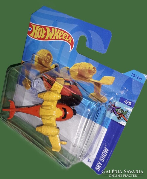 2023. MATTEL - HOT WHEELS - SKY SHOW - HW WATER BOMBER - 1 :64 fém repülő/kisautó a képek szerint 2.