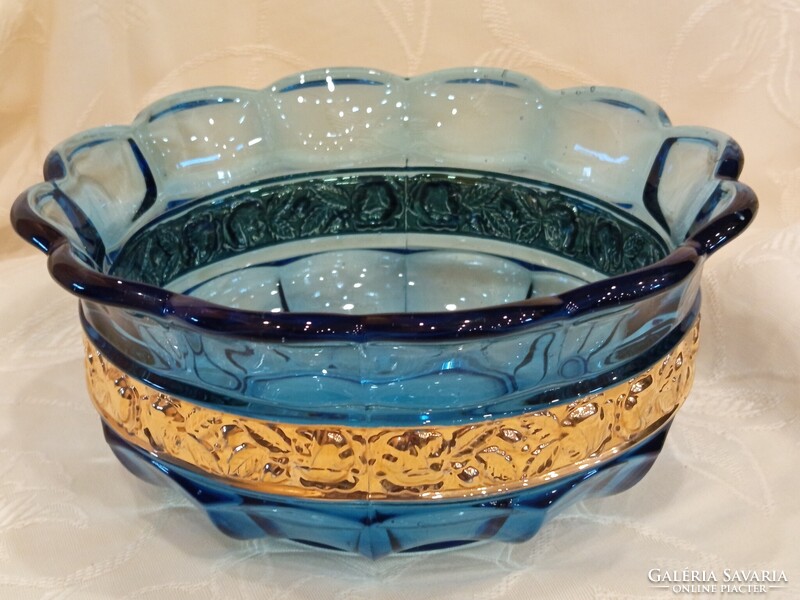 Antique Art Deco BROCKWITZ 'ARIADNE' Uranium Glass Bowl 1929