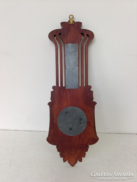 Antik barométer szecesszió jugendstil fali hőmérős barométer nem működő barometer 344 7415