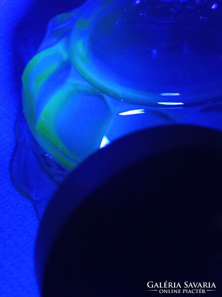 Antique Art Deco BROCKWITZ 'ARIADNE' Uranium Glass Bowl 1929