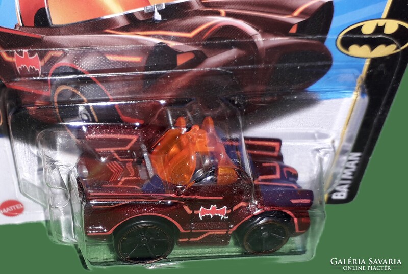 2023. MATTEL - HOT WHEELS - BATMAN CLASSIC SERIES TV BATMOBILE - 1 :64 fém kisautó a képek szerint
