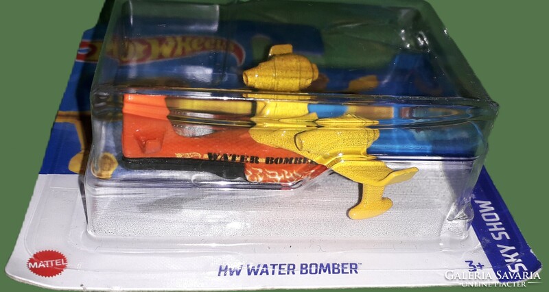 2023. MATTEL - HOT WHEELS - SKY SHOW - HW WATER BOMBER - 1 :64 fém repülő/kisautó a képek szerint 2.
