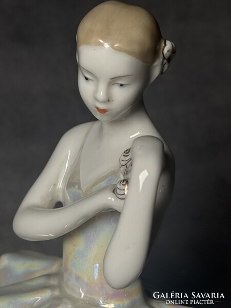 Verbilki szovjet orosz porcelán figura "Balerina"