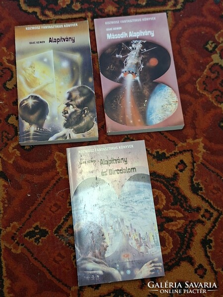 1982 ASIMOV: ALAPITVÁNY TRILÓGIA -OLVASATLAN !!! MÁSODIK KIADÁS-GYŰJTŐI