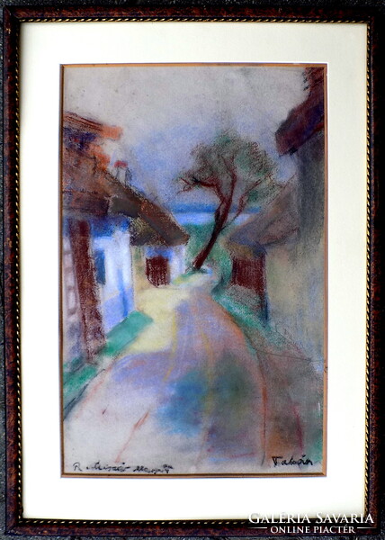 R Csiszár Margit 1900-1992 , Tabán,  Eredetiség igazolással Számlával