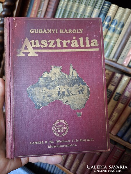 1915-GUBÁNYI KÁROLY: AUSZTRÁLIA- M.F.T.K. XVII.-az utolső képes fedelú!-OLCSÓ!!!