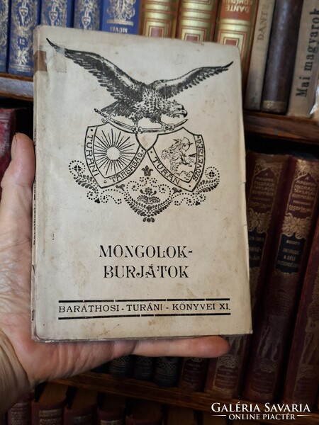 1930-BARÁTHOSI-TURÁNI KÖNYVEI XI . MONGOLOK-BURJÁTOK