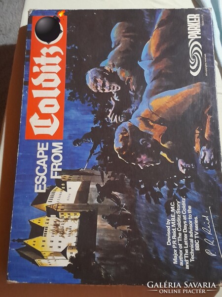 RITKASÁG! Escape from Colditz vintage társasjáték (1973) – 100% HIÁNYTALAN + EREDETI HISTORICAL BOOK