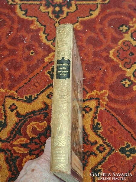 1903 ELSŐ KIADÁS! képes fedelű MFTK III,-CHUN KÁROLY: MÉLYTENGEREK VILÁGA -TÉRKÉPPEL!!
