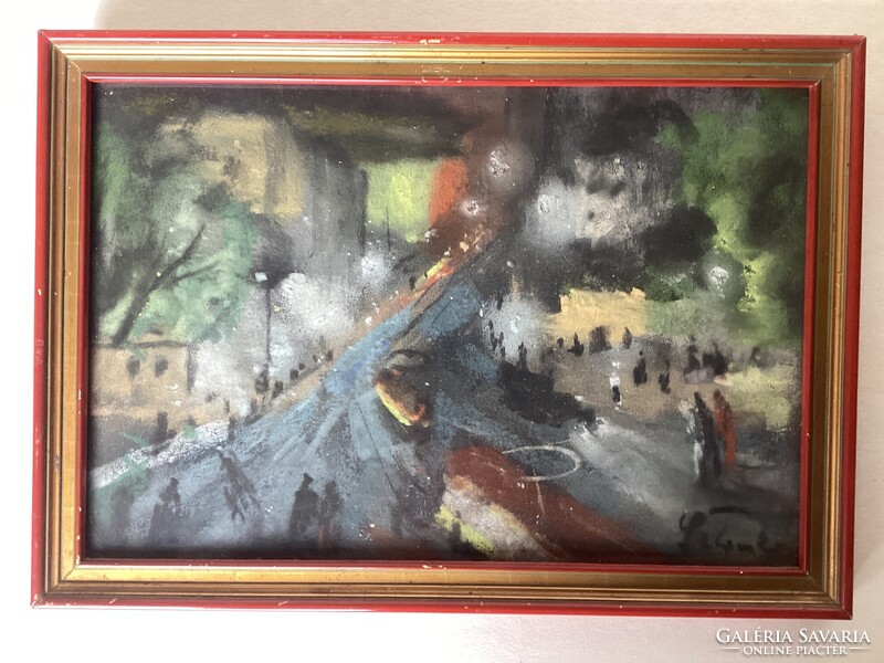 Gyula Sztankó (1900 - 1943), Evening in Tabán.