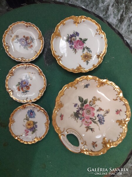 Aprósüteményes Készlet:OSCAR SCHLEGEL milch német porcelán