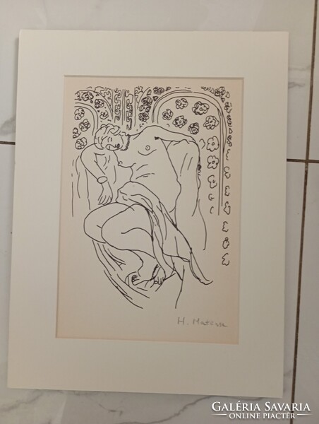 Henri Matisse:cinkográfia (litó)