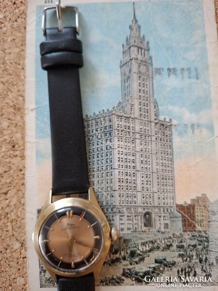 Vintage PERFA svájci mechanikus férfi karóra - órásáltal ellenőrzött