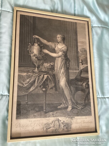 Joseph-Marie Vien -  La Jeune Corinthienne (A fiatal korinthoszi nő)