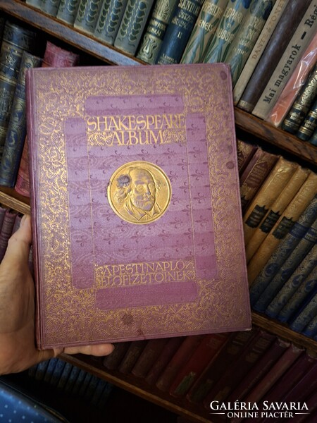1910-SHAKESPEARE ALBUM A  PESTI NAPLÓ előfizetőinek  EXTRA SZÉP!-GYŰJTŐI!