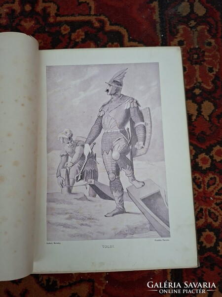 RRR!!! 1903-LÁNDOR-  VÖRÖSMARTY ALBUM A PESTI NAPLÓ ELŐFIZETŐINEK -ZICHY MIHÁLY!!!
