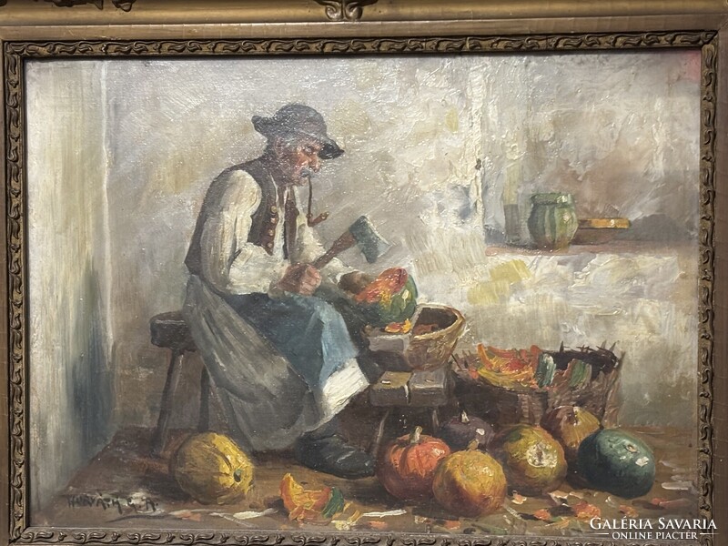 Horváth G. Andor - Télre készülve..(28x38+k)