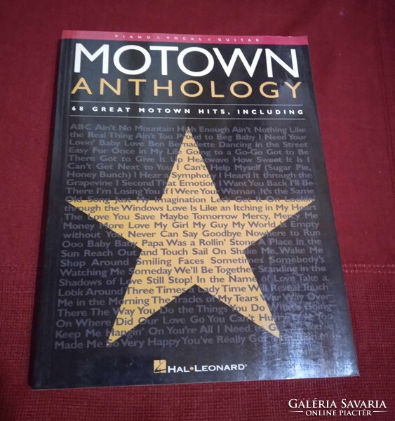 312 Pages of Motown Song Chords, 68 Hits, Great for Piano, Vocal, Guitar, Very Good Condition