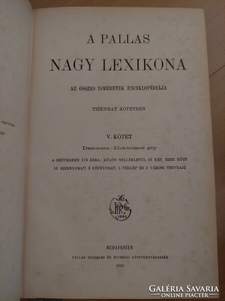 A Pallas Nagy Lexikona 1-16. kötet