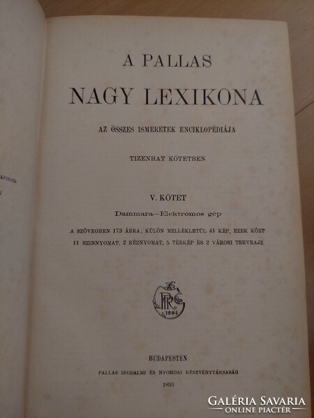 A Pallas Nagy Lexikona 1-16. kötet