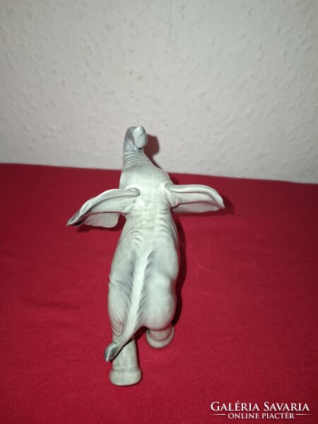 Ritka Hummel Goebel Szép élethű elefánt porcelán eladó 11 cm sorszámozott