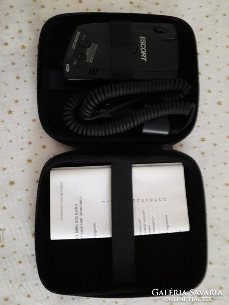 Escort Passport 8500 X50 Euro radar és lézerdetektor dobozában  Új.