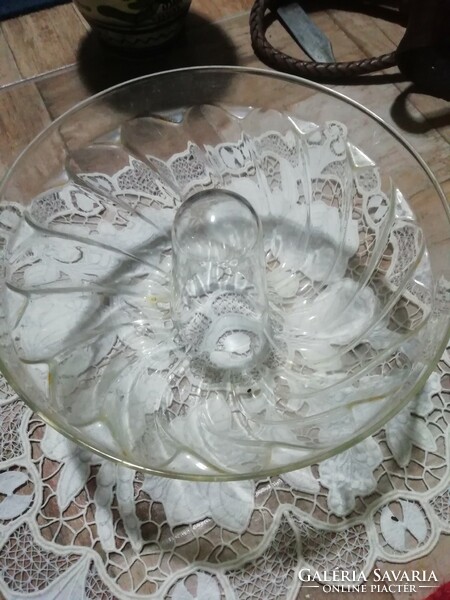 Glass Kugelhopf Mold, Perfect Condition