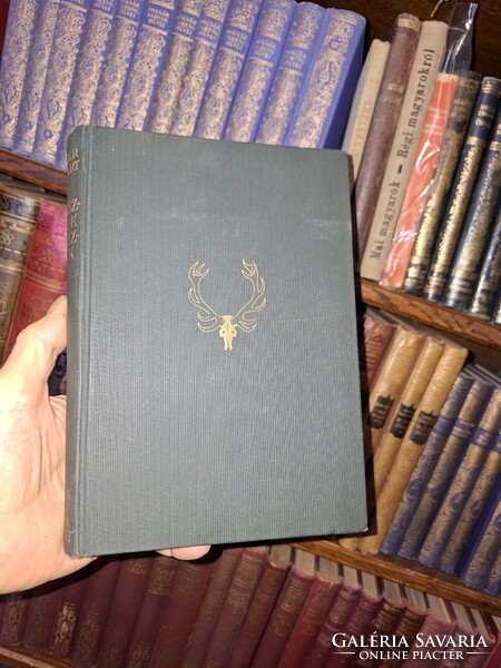 1937 - HUNTING! - Rare and beautiful vintage NÁDLER HERBERT: HUNTING DAYS, HUNTING YEARS first edition