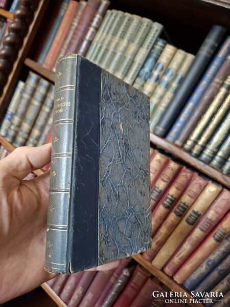 1928-SELMA LAGERLÖF:  AZ ANTIKRISZTUS CSODÁI egykötetes!  FÉLBŐR-FRANKLIN