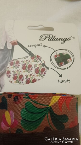 Pillangó népi mintás óriási összehajtható BAG – 65×45 cm