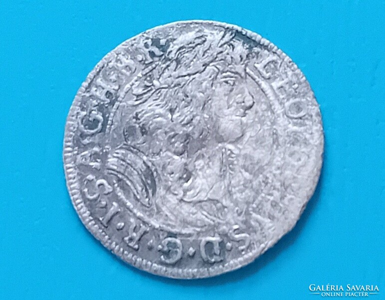 1. Lipót 3 krajcár 1688 évi