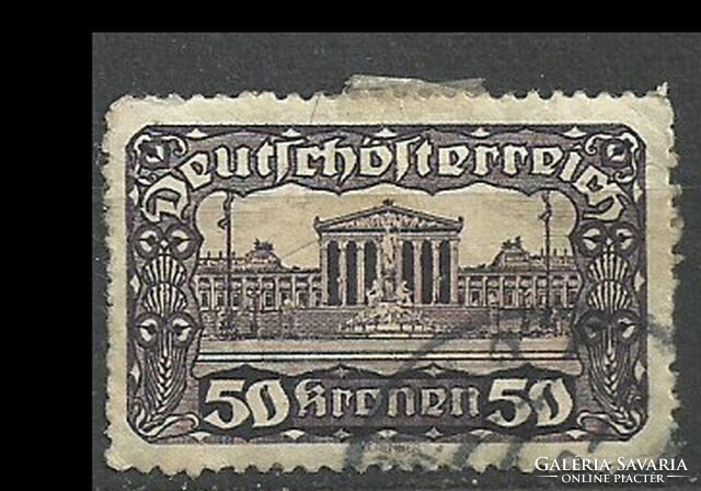 German 50 pfennig stamp
