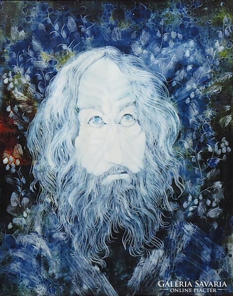 Miklós Faragó (1947–): Zeus – Original Oil Painting